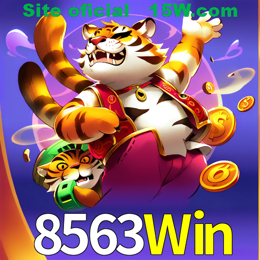 Imagem promocional da 8563Win mostrando a plataforma e suas vantagens